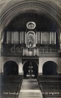 Csíksomlyó church interior, the new church organ