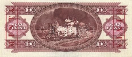 1989. 100Ft "MINTA" perforációval és felülnyomással "B 000" sorozatszámmal T:I