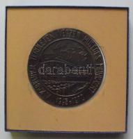 1970. "A kábelipar területén végzett hűséges munkáért" nagyalakú Br plakett, díszdobozban T:1