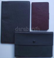 cca 1900 3 db jó állapotú használatlan emlékkönyv, egyik aranyozott lapszélekkel / 3 Unused memory books