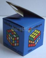 Kisméretű bűvös (Rubik) kocka térbeli logikai játék eredeti dobozban / magic-cube