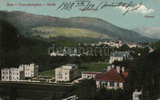 Trencsénteplic Villa valley