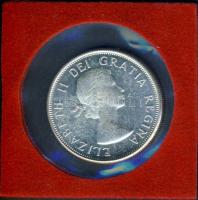 Kanada 1964. 50c Ag "Elizabeth II" T:1-