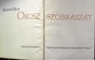 Bacher Béla: Orosz szobrászat + egy orosz nyelvű album a szobrászatról