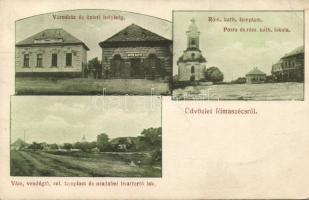 Rimaszécs with the shop of Dávid Róth