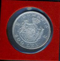 Románia 1944. 500L Ag T:3