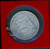 Csehszlovákia 1932. 10K Ag T:3