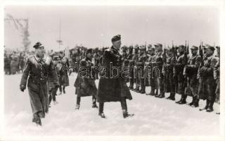 Verecke meeting of Hungarian and Polish troops by the new borders, 1939 photo