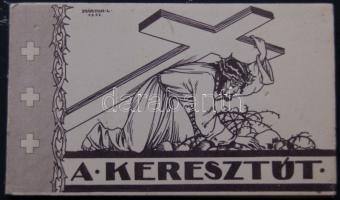 Nalazantinus rendház kiadása Márton Lajos : A keresztút 14 lapos képeslapfüzet