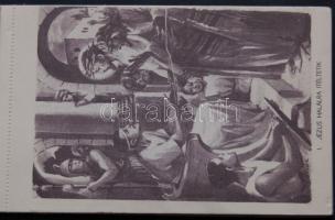Nalazantinus rendház kiadása Márton Lajos : A keresztút 14 lapos képeslapfüzet