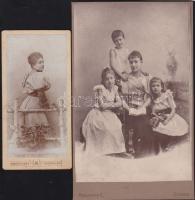 cca 1880-1920 7 db keményhátú fotó, közte 3 berlini városkép / Vintage photos with 3 Belin topograph...