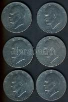 USA 1976. 1$ (6x) "Bicentennial" T:3