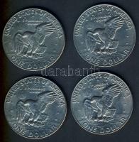 USA 1978. 1$ (4x) "Eisenhower" T:3