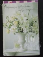 100 db modern vegyes üdvözlőlap