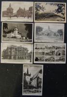 25 db régi városképes lap a Történelmi Magyarország területéről, szép állapotban / 25 Hungarian town-view cards