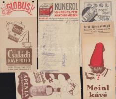 16db különféle számolócédula / 16 counting slips