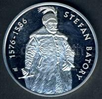Lengyelország 1997. 10Zl Ag "Báthory" T:PP csak 5250db!
