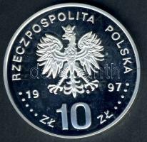 Lengyelország 1997. 10Zl Ag "Báthory" T:PP csak 5250db!