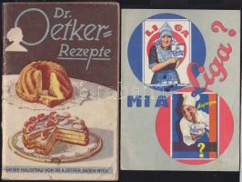 3db konyhával, gasztronómiával foglalkozó kiadvány magyar és német nyelven