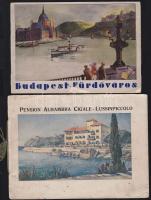 6db különféle magyar és külföldi utazási kiadvány / 6 Hungarian and other travelling brochures