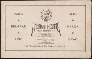 8db kályhával, kazánnal kapcsolatos kiadvány WM, Rekord, Zephir, Strebel stb