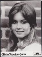 6db magyar és külföldi színész sajtófotó (Olivia Newton-John, Udvaros Dorottya...)