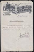 Összesen 64db-ból álló papírrégiség tétel számlák, reklámok, levélpapírok, emléklapok stb