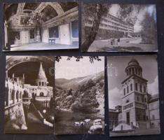 63 db modern magyar városképes lap