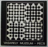 1976 Vasarely múzeum Pécs színes kiállítási katalógus