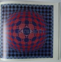 1976 Vasarely múzeum Pécs színes kiállítási katalógus