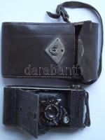 Voigtlander Anastigmat fényképezőgép bőr tokkal / camera