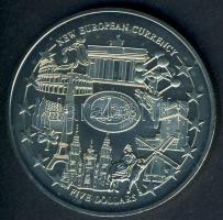 Libéria 2002. 5$ "Az euro bevezetése" T:1 tanúsítvánnyal!