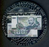 Ausztria 2001. "Búcsú a 100 Schillingtől" multicolor! T:1