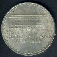 Ausztria 1966. 50Sch Ag "150 éves az Osztrák Nemzeti Bank" T:2