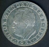 Ausztria 1981. 500Sch Ag "Anton Wildgans" T:BU