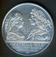 1990. 500Ft Ag "Mátyás király" T:BU