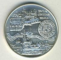 1990. 500Ft Ag "Mátyás király / Budai vár" T:BU