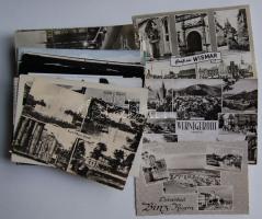 cca. 1950-1960 100 darabos vegyes modern képeslap  tétel