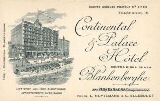 Blankenberge Continental & Palace Hotel (not pc)