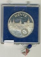 DN Hévíz "Magyar Éremgyűjtők Csoportja-Keszthely / Schulhof Vilmos" Ag emlékérem T:PP eredeti plasztiktokban