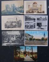 7 db jó minőségű régi magyar városképes lap / 7 Hungarian town-view cards
