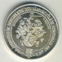 1987. "MÉE-Bessenyei" Ag emlékérem (35g) T:PP R!