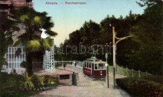 Abbazia with tram