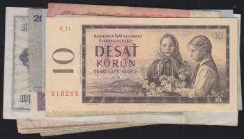 Forgalomból kivont bankjegyek: Románia, Csehszlovákia, Ausztria, Lengyelország, Olaszország, Líbia, Jugoszlávia, Oroszország .Összesen 20db T:I,II,III