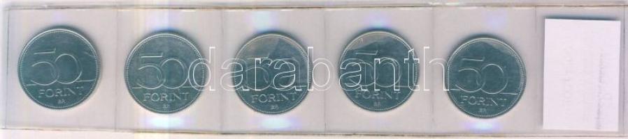 2004-2007. 50Ft 5klf emlékverete bontatlan csomagolásban T:1
