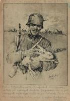 Military WWII field postcard