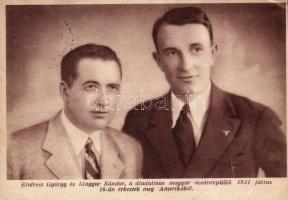 Endresz György, Magyar Sándor - Hungarian pilots