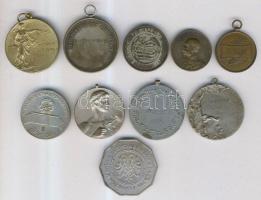 12db különféle sport és díjérem T:vegyes
