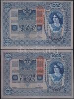 1902. 1000K függőleges "Deutschösterreich" fny-al, apró szakadás T:I,II+