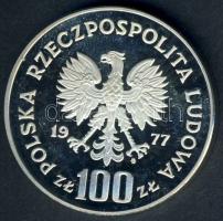 Lengyelország 1977. 100Zl Ag "Wawel" T:PP
